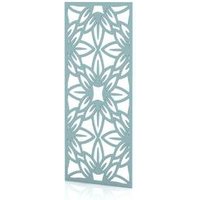 SCH! Acoustic Wall Panel - Flower Design - Sky Light Blue