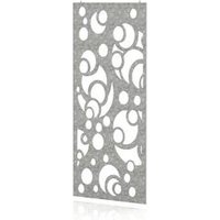 SCH! Acoustic Hanging Wall Panel - Bubbles - Pebble Light Grey