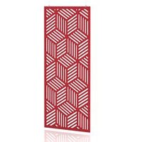 SCH! Acoustic Hanging Wall Panel - Cube - Poppy Red