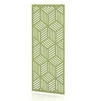 SCH! Acoustic Hanging Wall Panel - Cube - Lime Green
