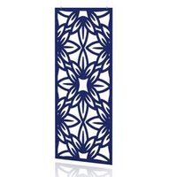 SCH! Acoustic Hanging Wall Panel - Flower Design in Cobalt Blue