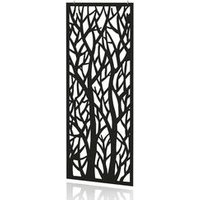 SCH! Acoustic Hanging Wall Panel - Forest - Raven Black
