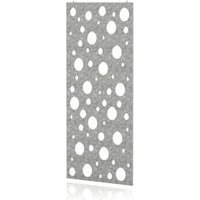 SCH! Polka Acoustic Hanging Wall Panel - Pebble Light Grey