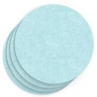 SCH! Acoustic Wall Tiles - Set of 4 - Sky Blue Circles
