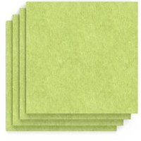 SCH! Acoustic Wall Tiles - Set of 4 - Lime Green