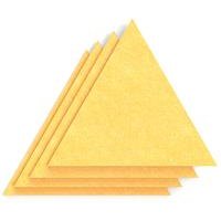 Sch Acoustic Wall Tile Set 4 Square Edge Triangle