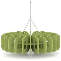 SCH! Acoustic Ceiling Baffles 600x150mm Lime Green