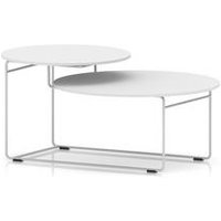 Solstice Coffee Table White Top White Frame SOL00004