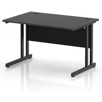 Impulse 1200 x 800mm Office Desk with Carbon Grey Top