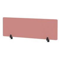 Air Desktop Screen 1400 x 400mm Bespoke Quest Shrimp Fabric HA03703