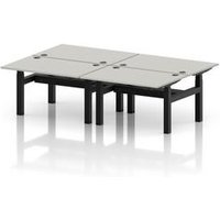 Air Sit Stand 4-Person Bench Desk
