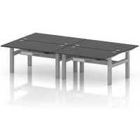 Air 1400 Sit Stand Bench Desk with Carbon Ports