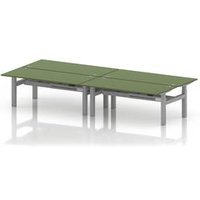 Air 1800x800 Sit Stand Bench Desk in Moss Green