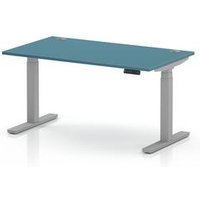 Air Height Adjustable Desk 1400x800 Dark Teal