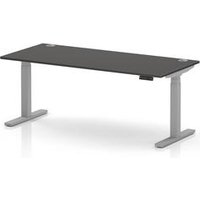 Air Height Adjustable Desk 1800x800mm Carbon Grey