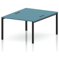 Impulse B2B 2 Person Bench Desk in Dark Teal