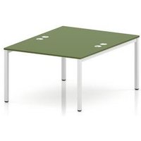 Bench B2B 2 Person 1200 Frame Bench Desk Moss Green