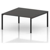Impulse 2 Person Bench Desk in Carbon Grey