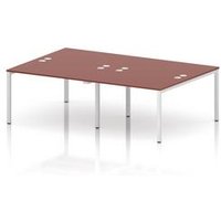 Bench B2B 4 Person 1200 Frame Bench Desk Brick Red