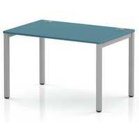 Impulse Single Row Bench Desk - Dark Teal