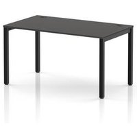 Impulse Bench Single Row Desk in Carbon Grey