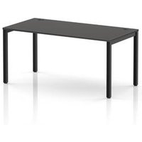Impulse Bench Single Row Desk in Carbon Grey