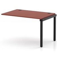 Impulse Bench Single Row Extension Kit in Black and Brick Red