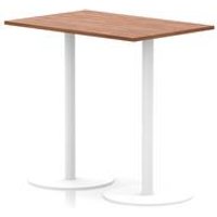 Italia Poseur Rectangular Table Walnut 1200x800mm