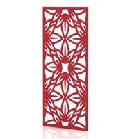 SCH! Acoustic Wall Panel - Poppy Red Flower Design