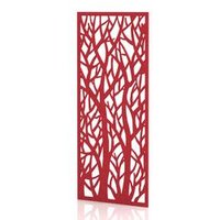 SCH! Acoustic Wall Panel - Poppy Red Forest