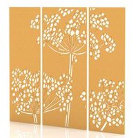 SCH! Wildflower Acoustic Wall Panels - Buttercup Yellow (3 Pack)