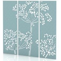 SCH! Acoustic Wall Panels - Wildflower Sky Light Blue (3 Pack)