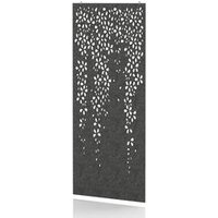 SCH! Acoustic Hanging Wall Panel - Blossom Graphite Charcoal