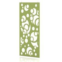 SCH! Acoustic Hanging Wall Panel - Bubbles - Lime Green