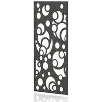 SCH! Acoustic Hanging Wall Panel - Graphite Charcoal Bubbles