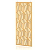 SCH! Acoustic Hanging Wall Panel - Cube - Buttercup Yellow