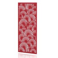 SCH! Acoustic Hanging Wall Panel - Fan Poppy Red