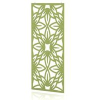 SCH! Acoustic Hanging Wall Panel - Flower Design - Lime Green