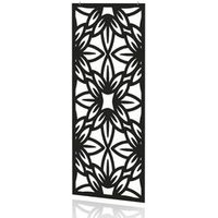 Sch Acoustic Hanging Wall Panel - Flower - Raven Black SCH00178