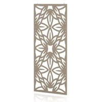 SCH! Acoustic Hanging Wall Panel - Oatmeal Beige Flower Design