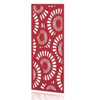 SCH! Sunburst Acoustic Hanging Wall Panel - Poppy Red