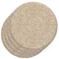 SCH! Acoustic Wall Tiles Set of 4 - Beige Circles