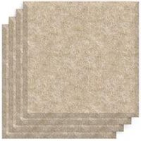 SCH! Acoustic Wall Tiles Set of 4 - Beige Square