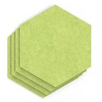 SCH! Acoustic Wall Tiles - Hexagon - Lime Green