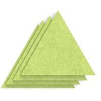 SCH! Acoustic Wall Tiles - Lime Green Triangle Set (4)