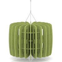 SCH! Acoustic Ceiling Baffle 600x450mm Lime Green
