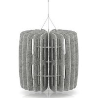 SCH! Acoustic Ceiling Baffle 600x600mm Light Grey