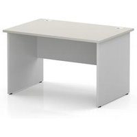 Impulse 1200 x 800mm Dove Grey Office Desk