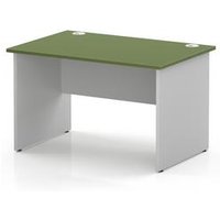 Impulse 1200 x 800mm Office Desk with Moss Green Top