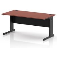 Impulse 1600mm Office Desk with Cable Management